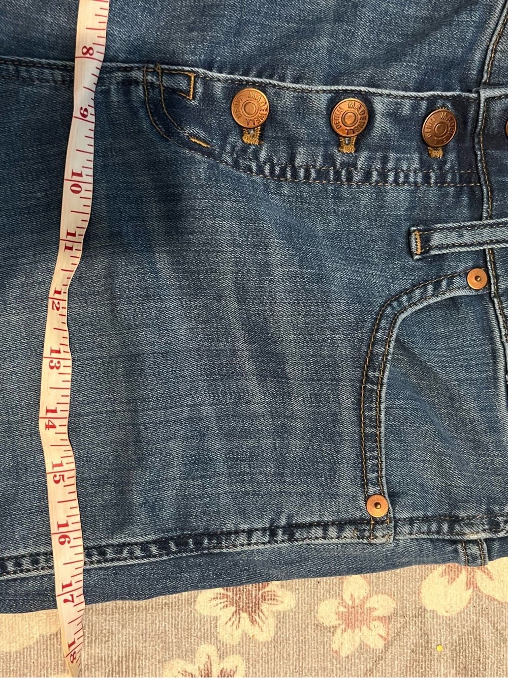 Madewell High Rise Blue Jeans - Picture 9 of 9